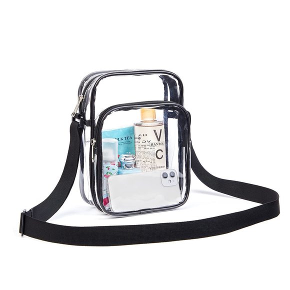 Сlеаrwоrlԁ Handbags - Clear Bag Stadium Aroved, Clear Crossbody Purse Bag And :^)